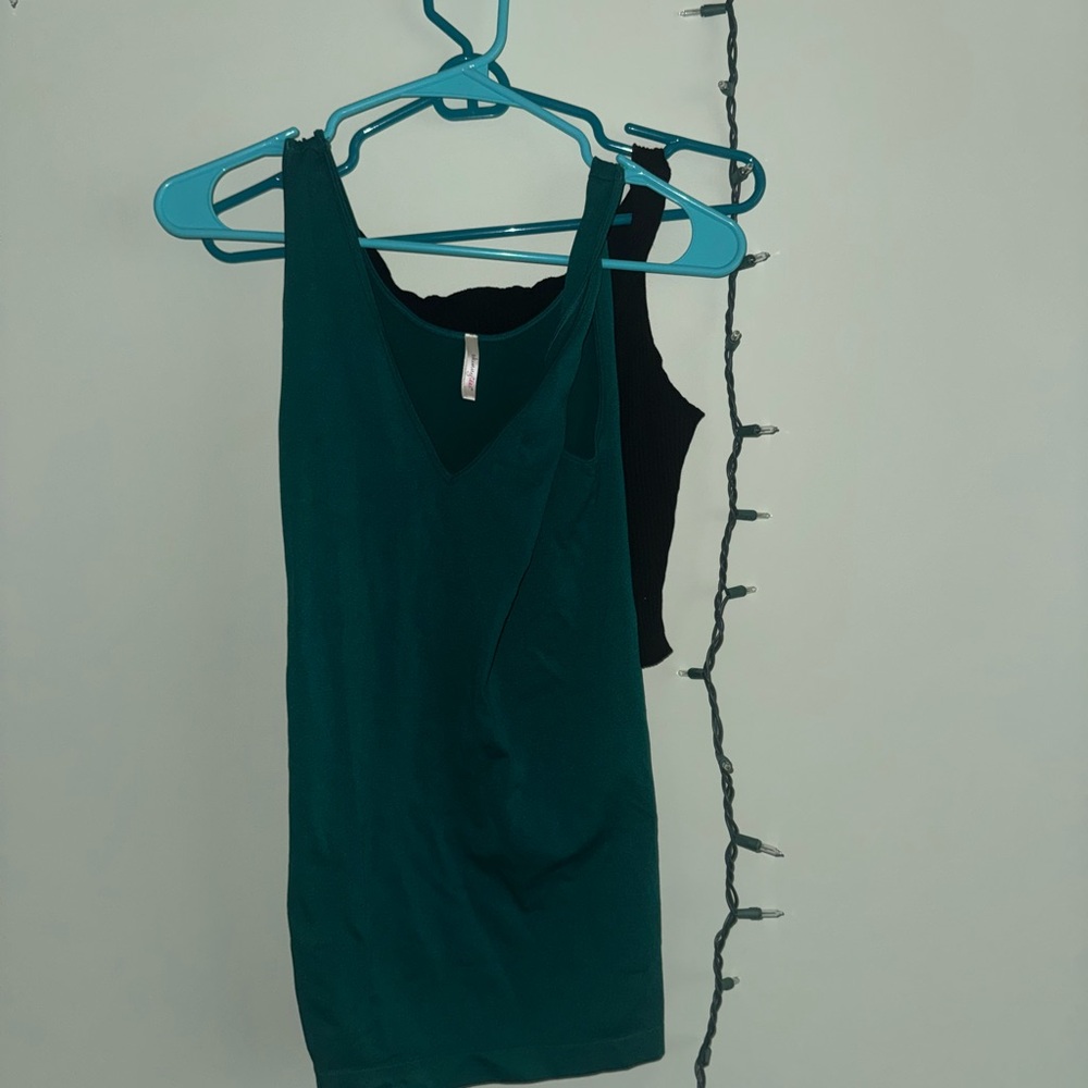 Women's Green Tank Top